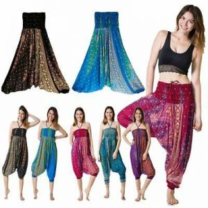     Women Harem Pants Baggy Hippie Bohemian Yoga Sport Indian Aladdin Trousers