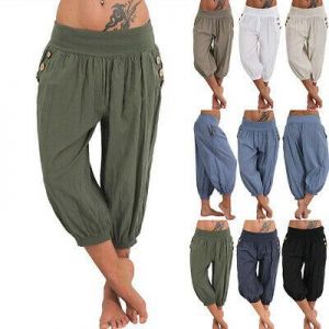    Boho Women Baggy Harem Pants Hippie Casual Gypsy Yoga Palazzo Trousers Bottoms