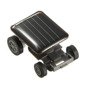 Double Y צעצועים, תחביבים ופנאי The World s Smallest Mini Solar Powered Toy Car Racer
